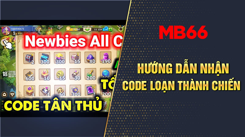 Hướng dẫn nhận code tân thủ game