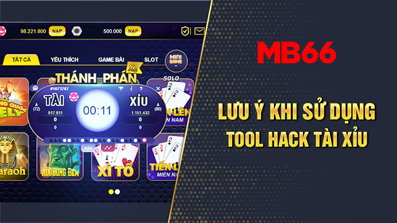 Lưu ý cách hack tài xỉu online ai cũng cần nắm